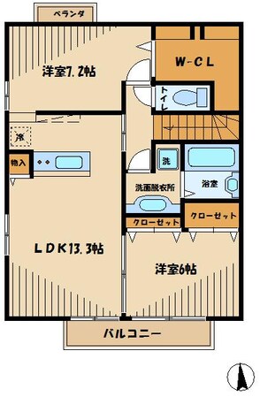 ブリランテの物件間取画像